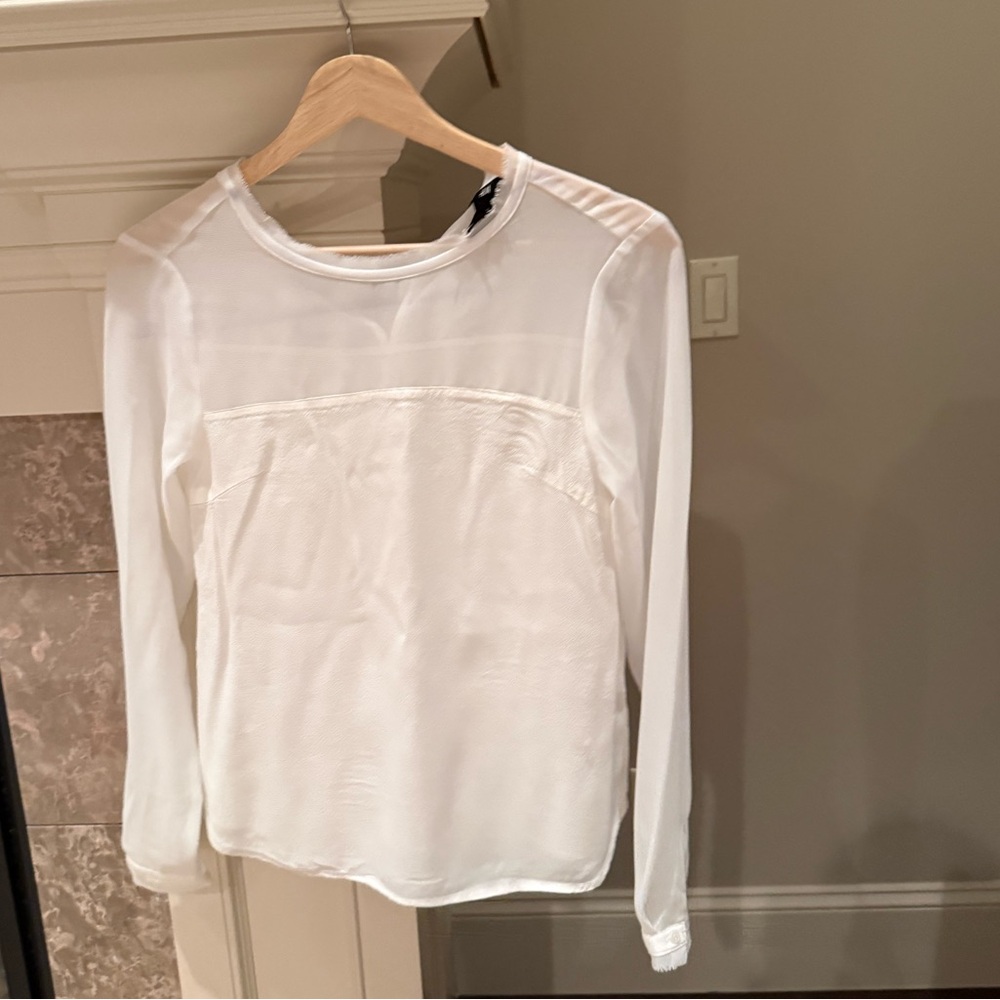 H&M Classic White Blouse